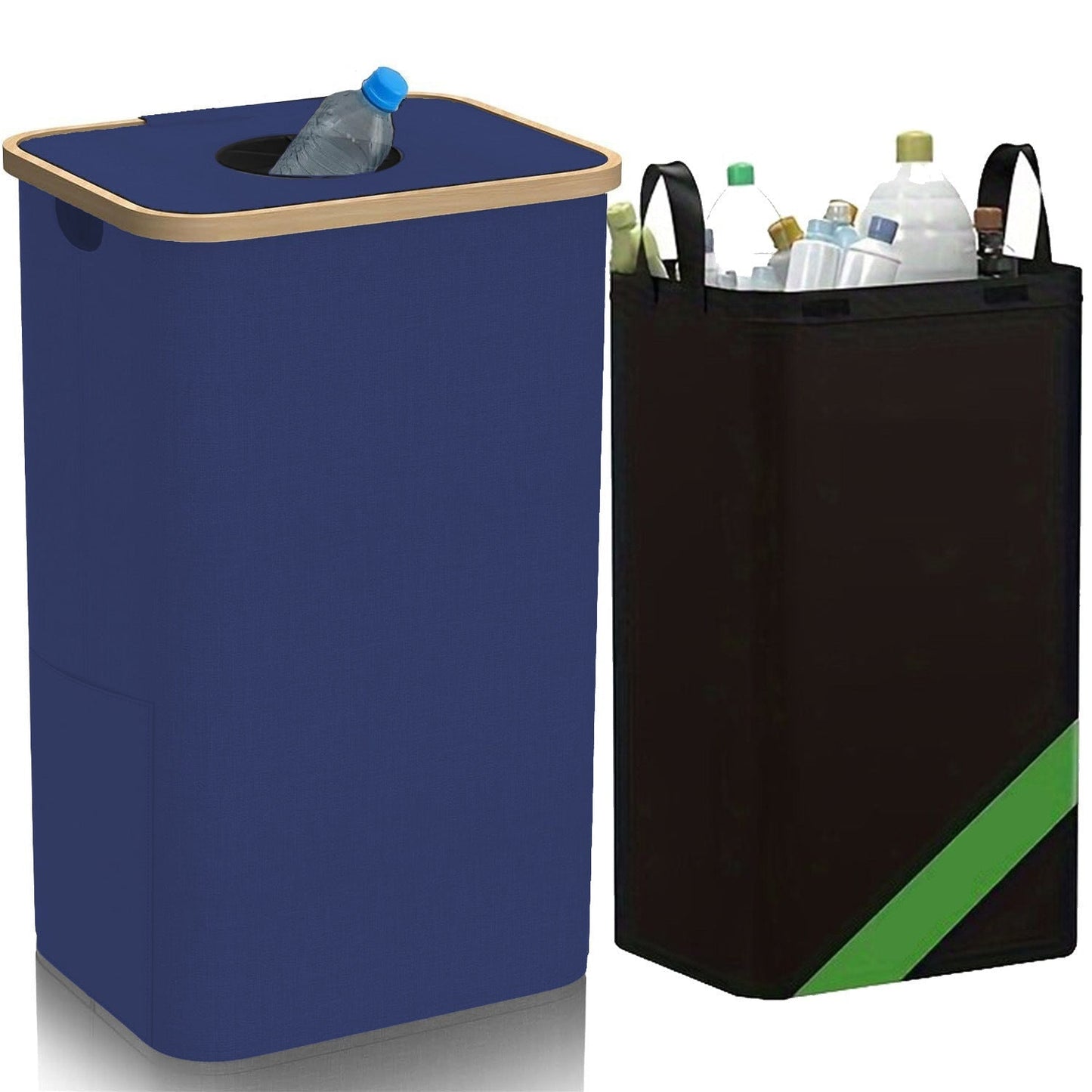 Skorter | 2in1 Foldable Storage Bag for Plastic Waste or Deposit Bottles
