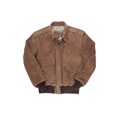 Men's suede jacket with high-quality craftsmanship and practical pockets Skorter