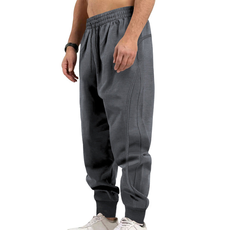 Men's sporty jogging pants with elastic waistband and pockets Skorter