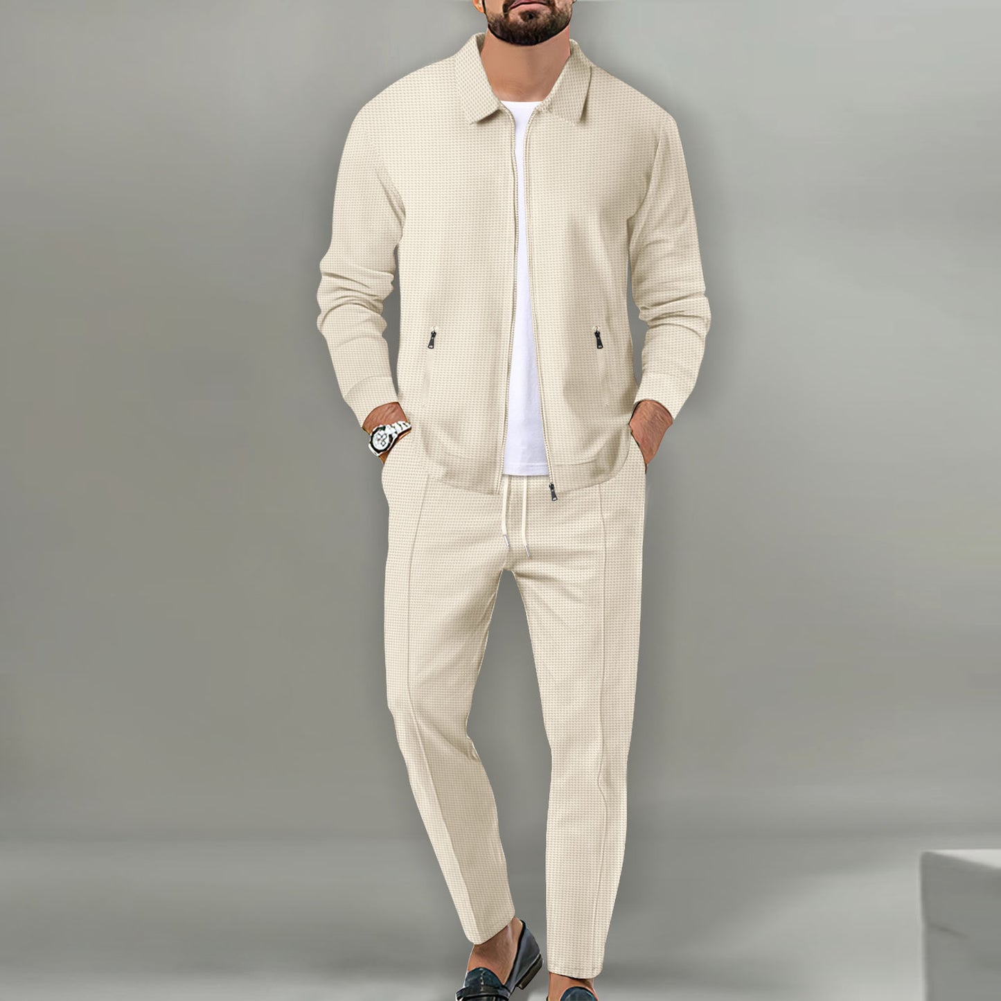 Men's sporty outfit with modern cut and breathable material Skorter