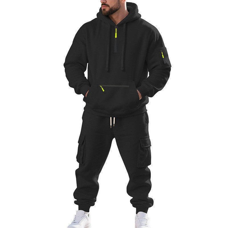 Men's tracksuit with practical pocket design Skorter