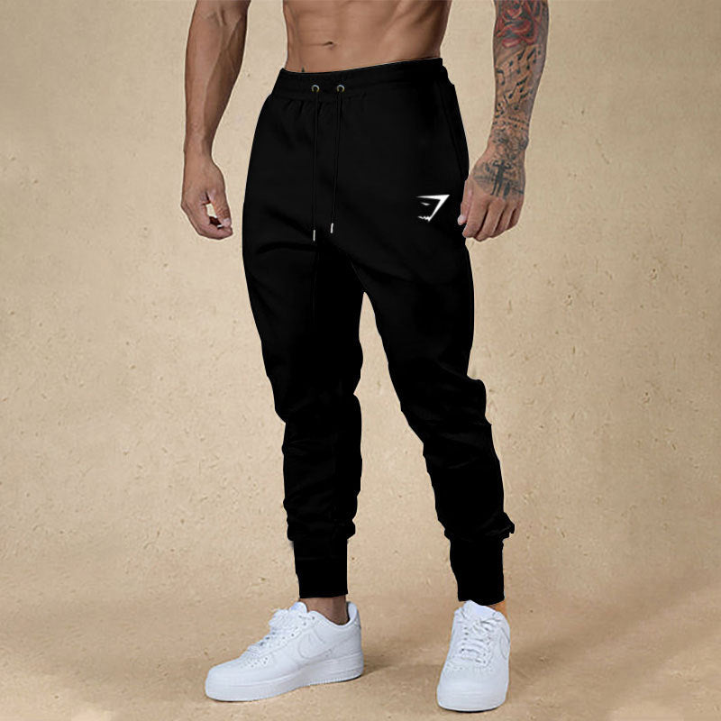 Men's sporty jogging pants with innovative drawstring and elastic waistband Skorter
