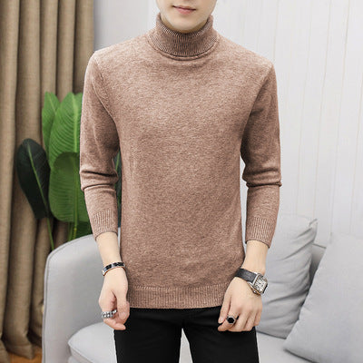 Men's elegant turtleneck sweater made of fine merino wool Skorter