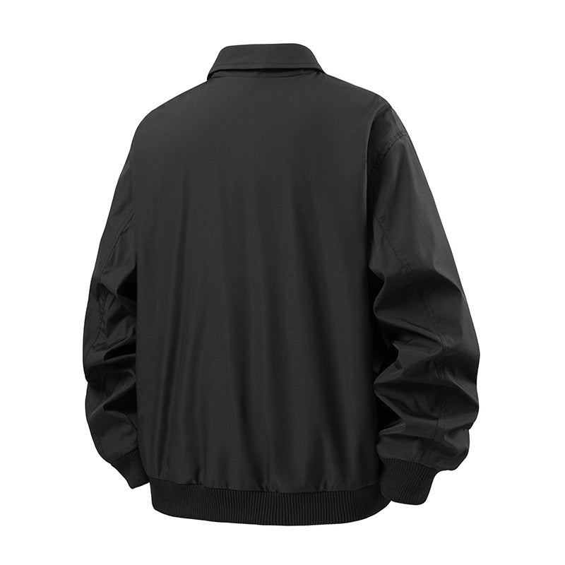 Men's sporty bomber jacket with practical zip pockets Skorter
