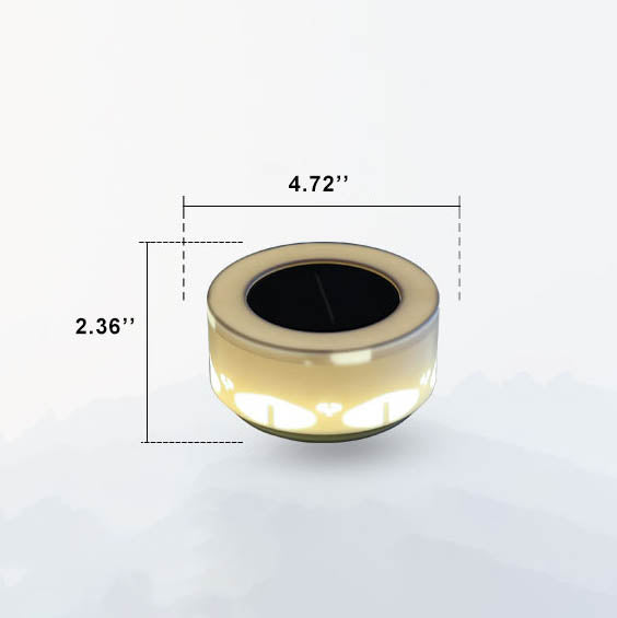 Skorter | Solar flower pattern LED outdoor wall terrace lawn decoration light