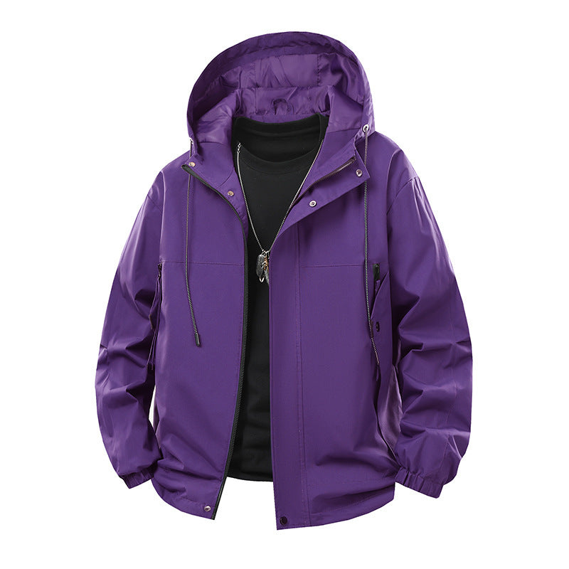 Men's technical outdoor jacket with breathable membrane and multifunctional pockets Skorter