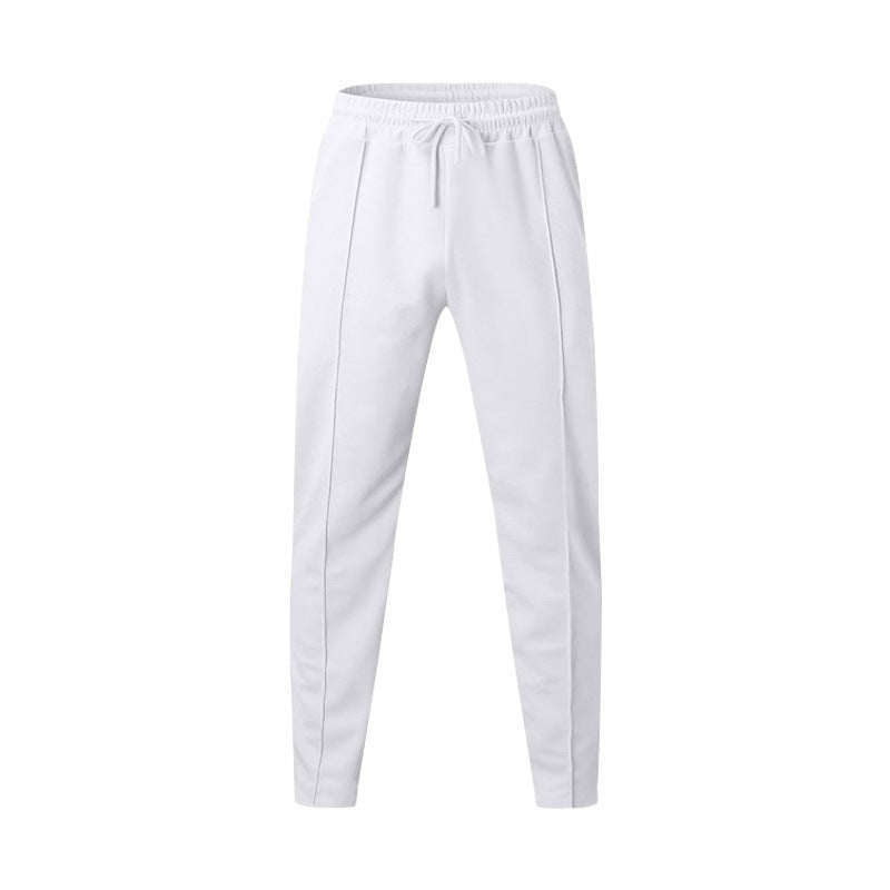 Men's sporty jogging pants with elastic waistband and side inserts Skorter