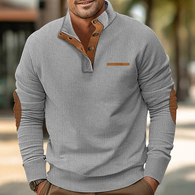 Men's sweater with contrasting design elements Skorter