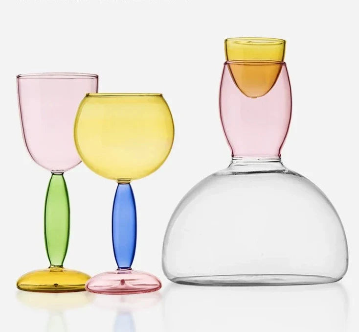 Skorter | Jace Wine Glasses & Decanter