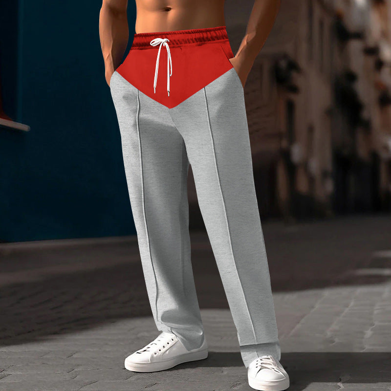 Men's stylish sweatpants with innovative cut and side pockets Skorter