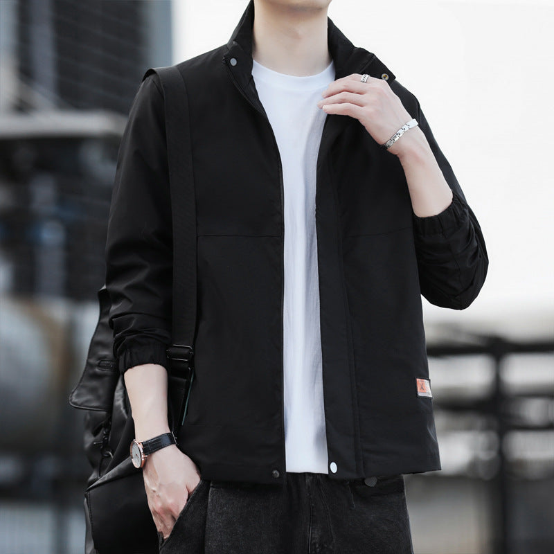 Men's windproof leisure jacket with breathable inserts and practical pockets Skorter