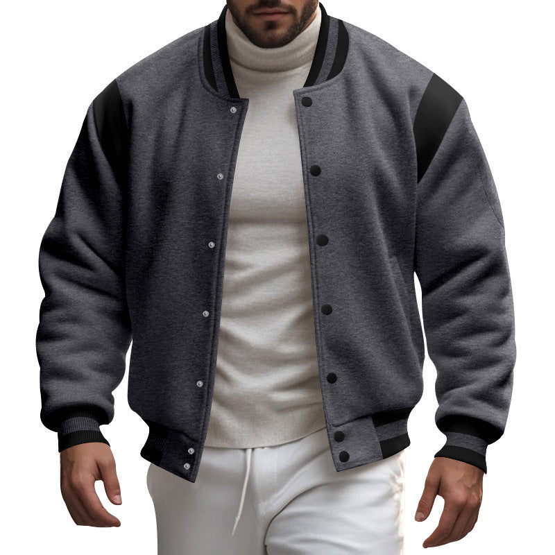Men's stylish sweatshirt jacket in sports look Skorter