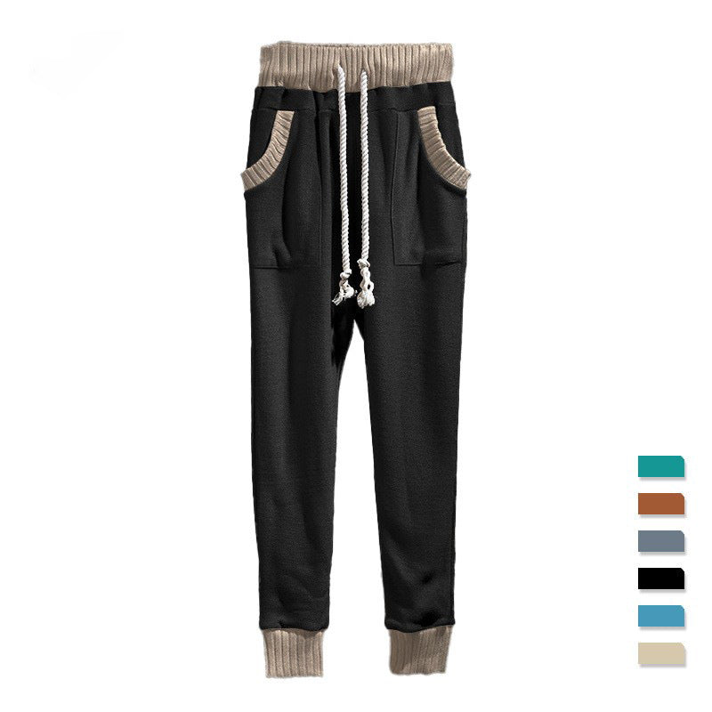 Men's sporty jogging pants with comfortable side pockets and elastic waistband Skorter