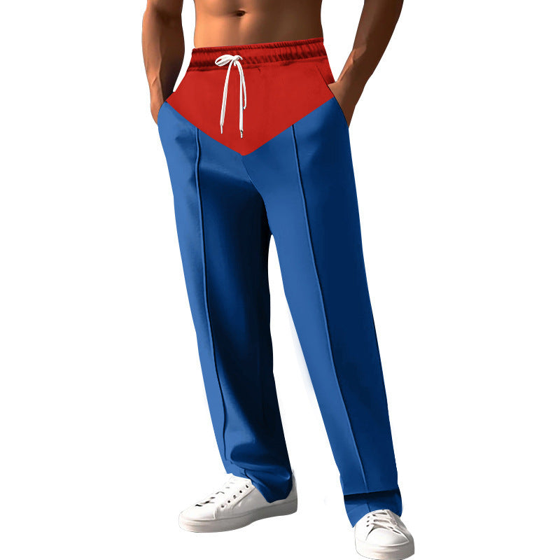 Men's stylish sweatpants with innovative cut and side pockets Skorter