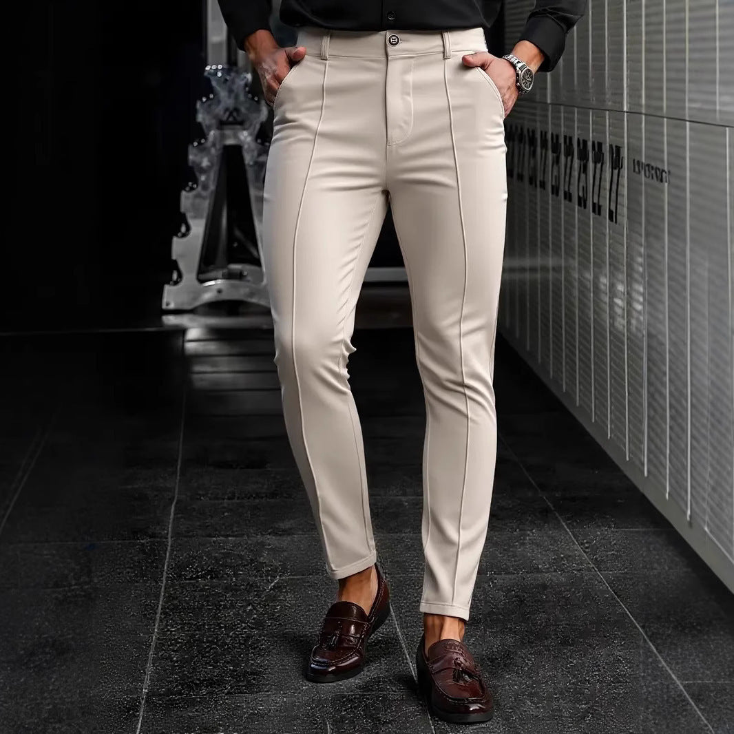 Men Slim-Fit High-Quality Pants with Innovative Design Skorter