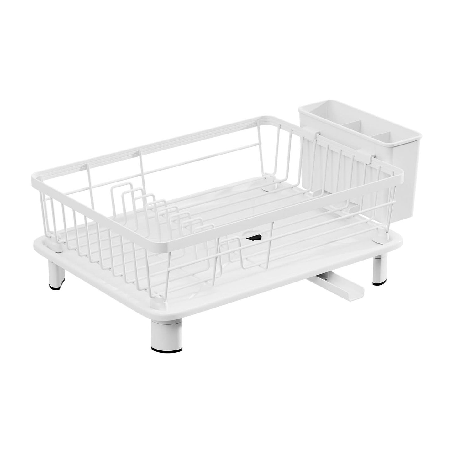 Skorter | Dish Drying Rack with Drainage and Cutlery Holder