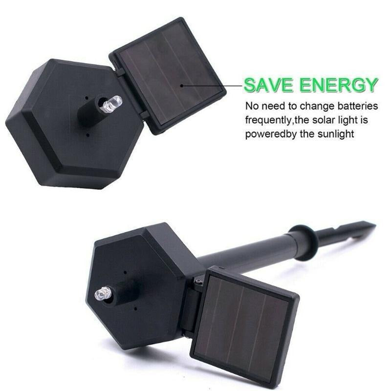 skorter | Garden Owl Parrot Statue LED Solar Light Outdoor Waterproof Lawn Lamp
