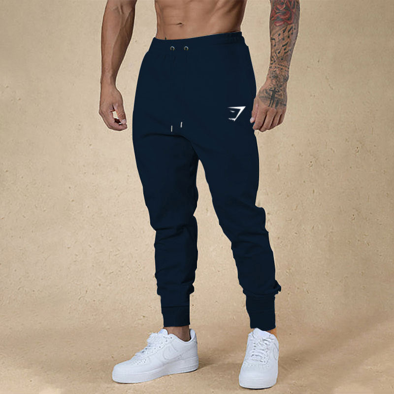 Men's sporty jogging pants with innovative drawstring and elastic waistband Skorter