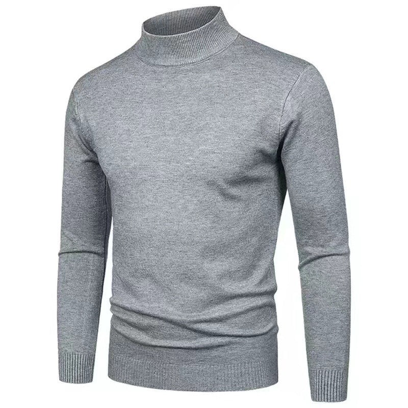 Men's turtleneck sweater made of high-quality knit material Skorter