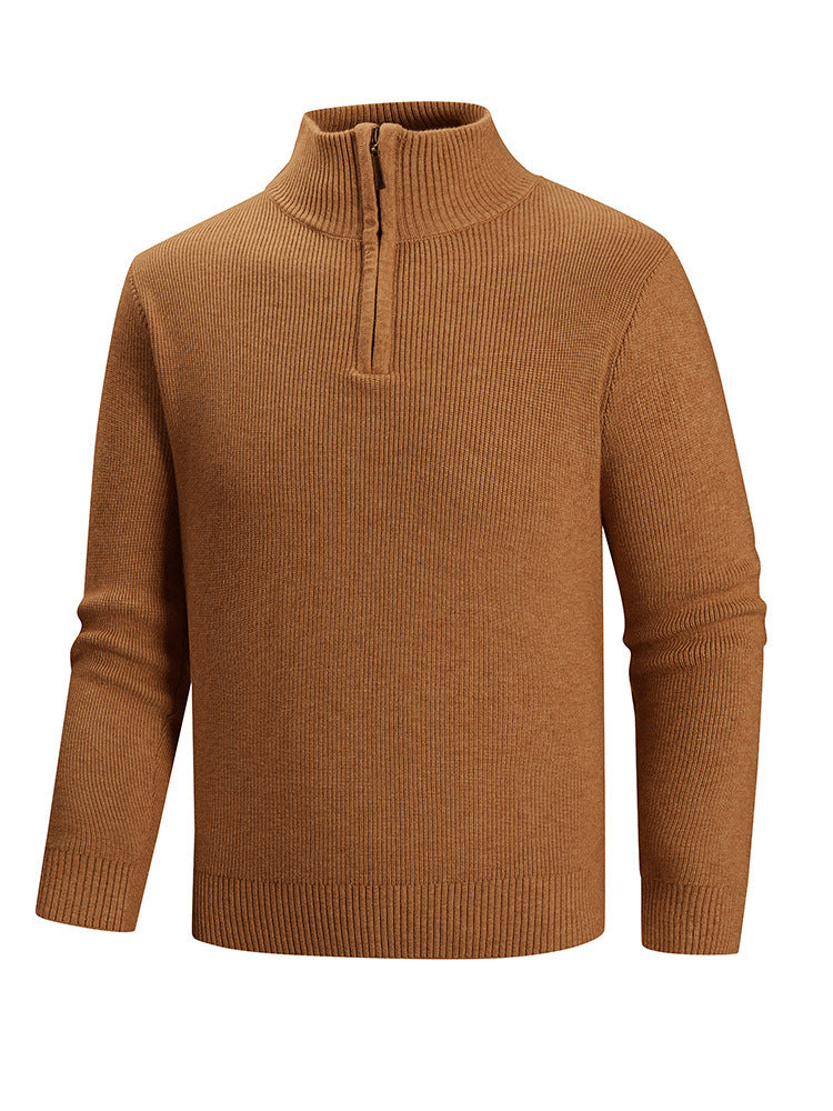 Men's sweater with high collar Skorter