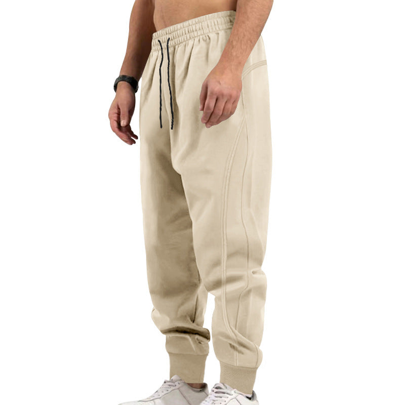 Men's sporty jogging pants with elastic waistband and pockets Skorter