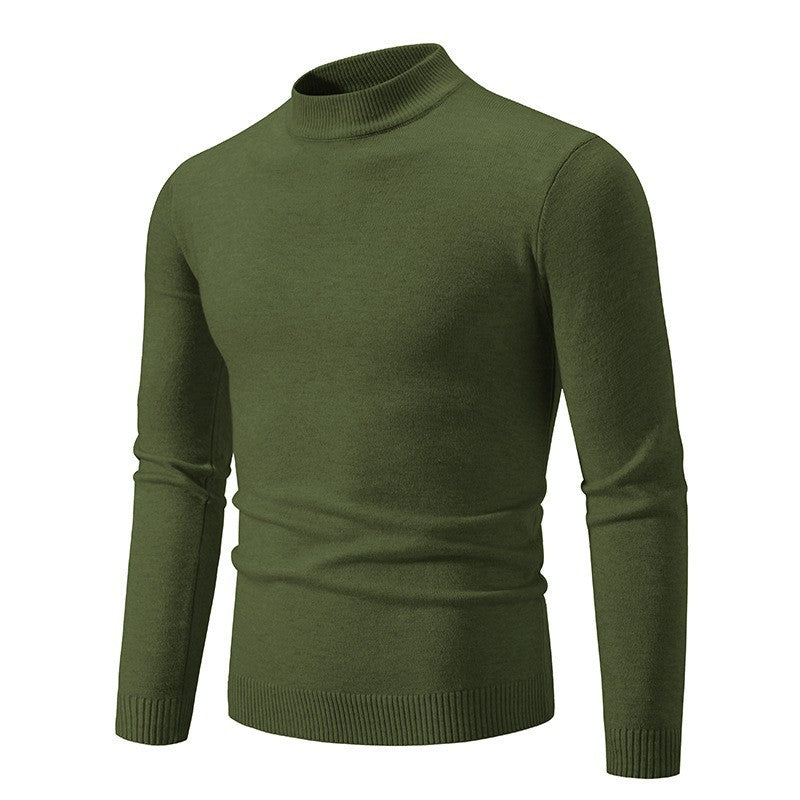 Men's turtleneck sweater made of high-quality knit material Skorter