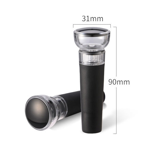 skorter | 2-In-1 Air Pressure Pump Wine Bottle Opener With Foil Cutter