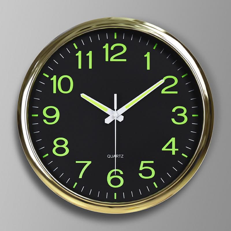 Skorter | Silent LED Wall Clock 12" for Classroom