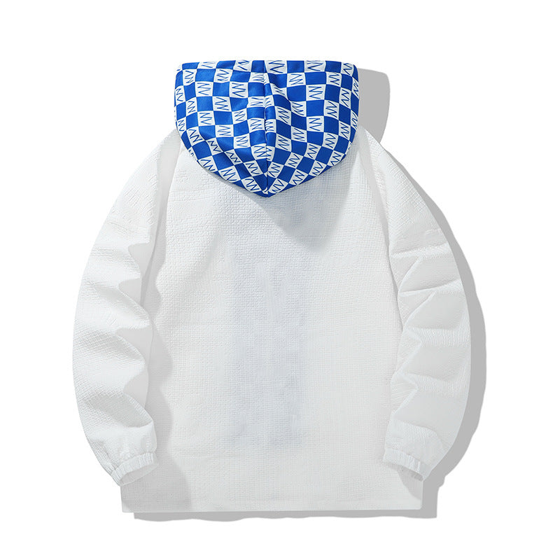 Men's technical transition jacket with adjustable hood design and breathable inserts Skorter