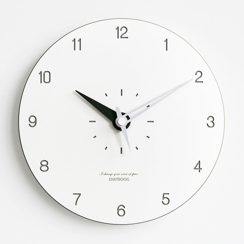 Skorter | Frendorf™ Minimalistic Modern Round Wall Decor Silent Clock