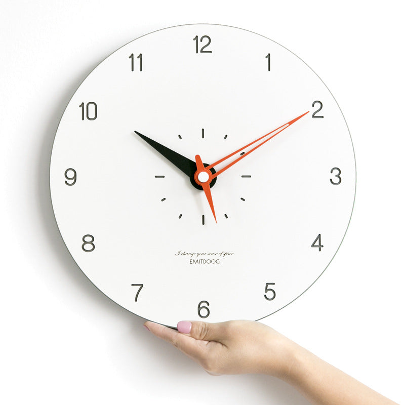 Skorter | Frendorf™ Minimalistic Modern Round Wall Decor Silent Clock
