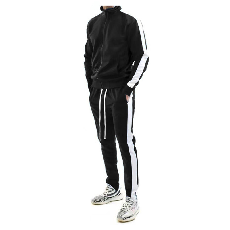 Men's sporty tracksuit with breathable properties and modern accents Skorter