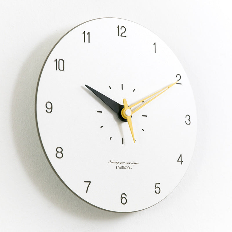 Skorter | Frendorf™ Minimalistic Modern Round Wall Decor Silent Clock