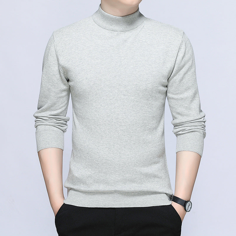 Men's stylish turtleneck sweater made of soft cotton blend Skorter