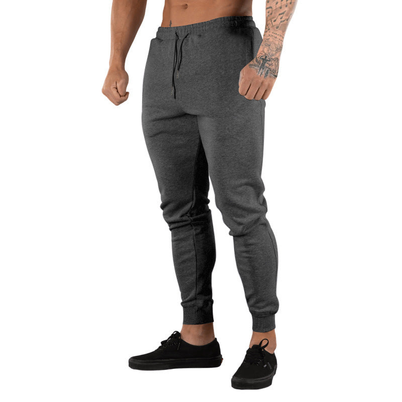 Men's sporty joggers with a slim fit and adjustable drawstring Skorter