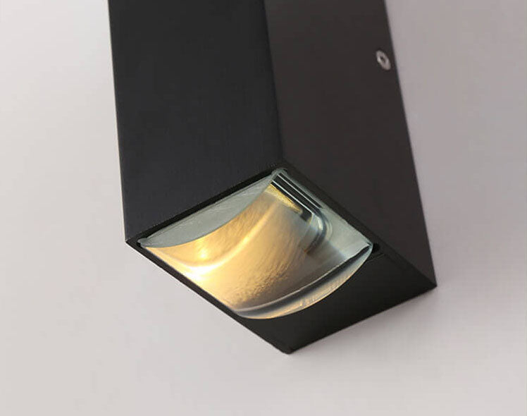 Skorter | Modern Waterproof LED Outdoor Wall Light – Rectangular Aluminium Fixture