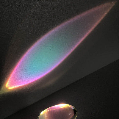 Skorter | Eye of the sky crystal table lamp creative simple exhibition hall living room bedside designer projection lamp atmosphere lamp