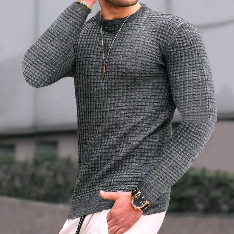 Men's textured sweater Skorter