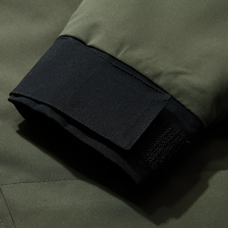 Men's technical outdoor jacket with weatherproof hood and moisture-regulating material Skorter