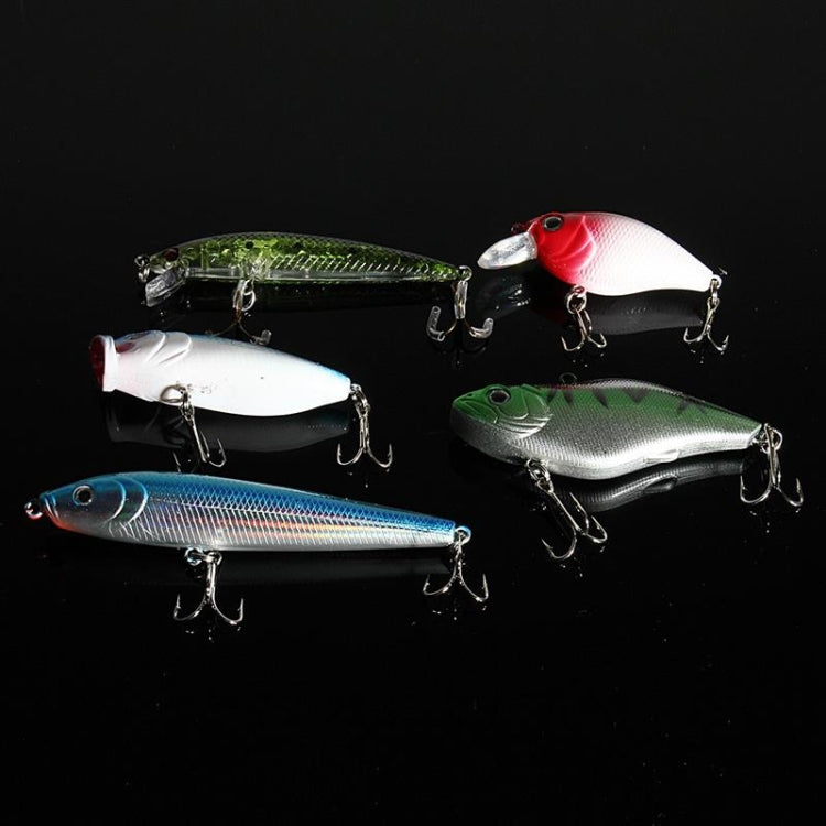 Skorter | 101 PCS Fishing Bait Lure Kit Fishing Tackle (Green)