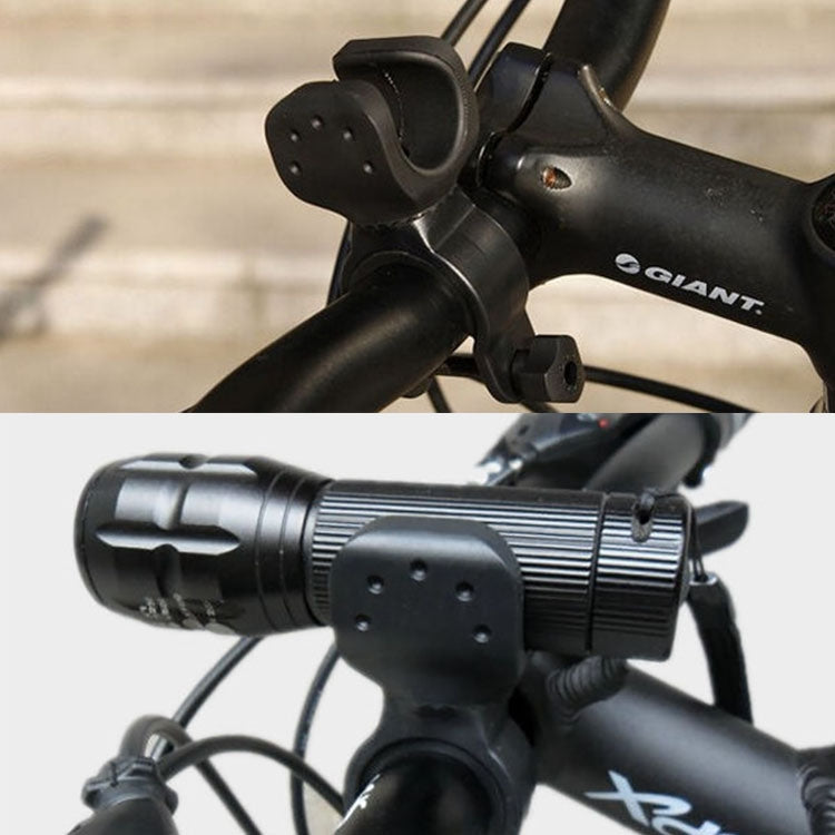 Skorter | 100 PCS 360 Degrees Rotation Mount Holder Clip Clamp, for Bicycle Bike Flashlight