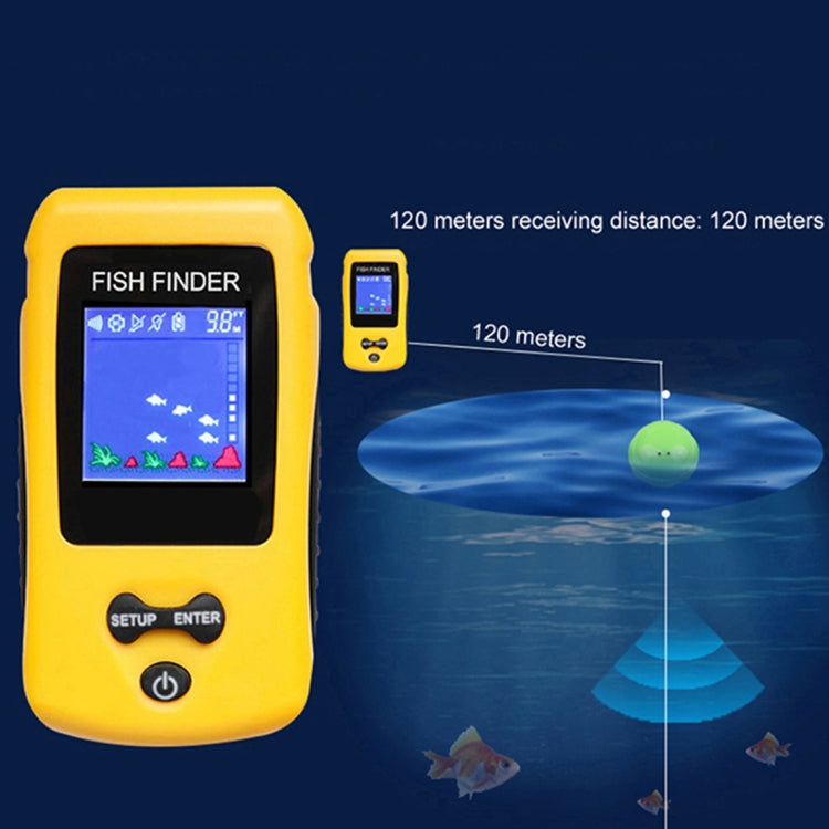 Skorter | TL86 Portable Wireless Color Screen Fishing Device Fishfinder