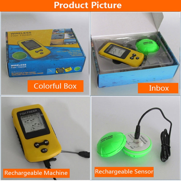 Skorter | TL86 Portable Wireless Color Screen Fishing Device Fishfinder