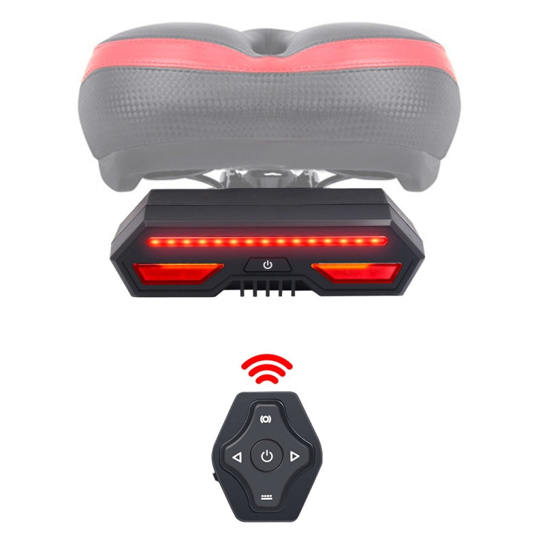 Skorter | IPX4 85LM Waterproof USB Bicycle Turn Signal Light Rear Light Taillight with Remote Control