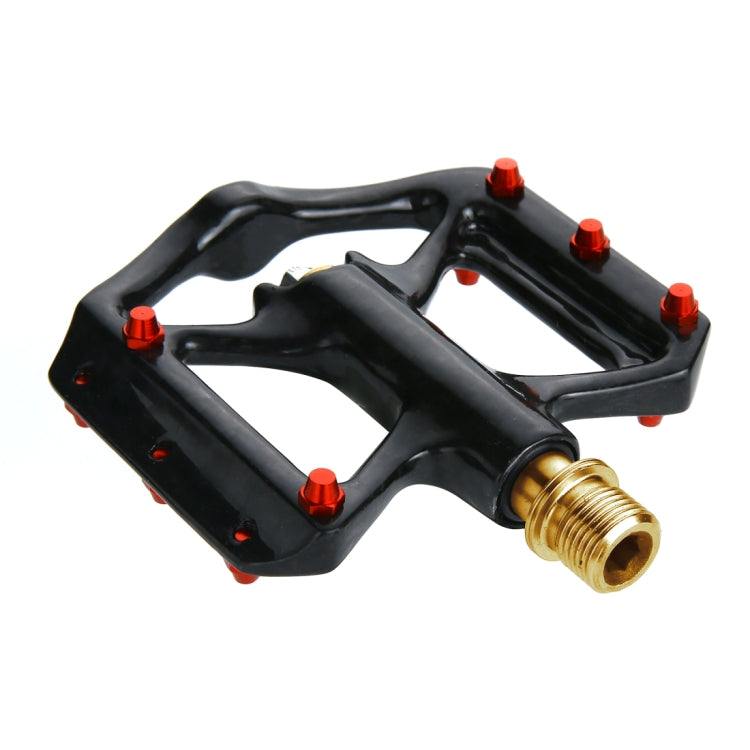 Skorter | 1 Pair B251C Road Bike Carbon Fiber + Titanium Axle Pedals (Black)