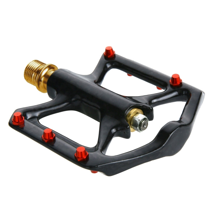 Skorter | 1 Pair B251C Road Bike Carbon Fiber + Titanium Axle Pedals (Black)