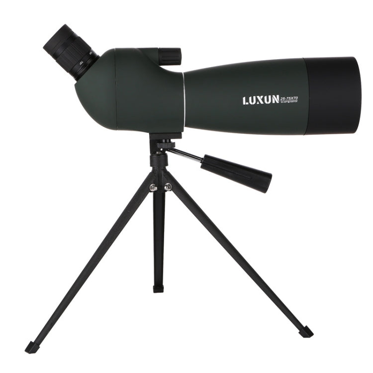 Skorter | LUXUN 25-75x70 Outdoor High-definition Night Vision Bird Watching Astronomical Telescope(Dark Green)