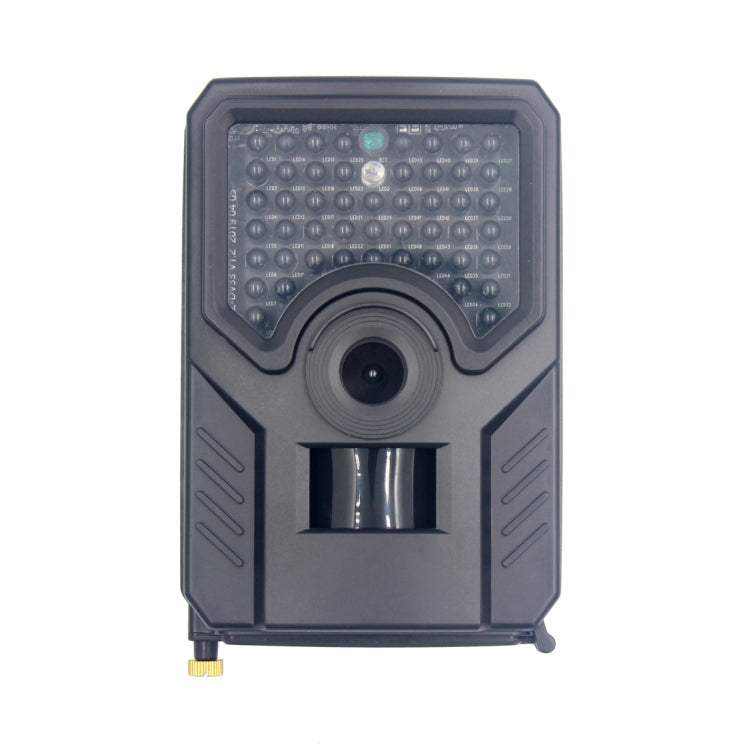 Skorter | PR-200B 120 Degrees Wide Angle Lens IP56 Waterproof 12MP 1080P HD Infrared Hunting Trail Camera, Support TF Card, PIR Distance: 10-15m (Black)