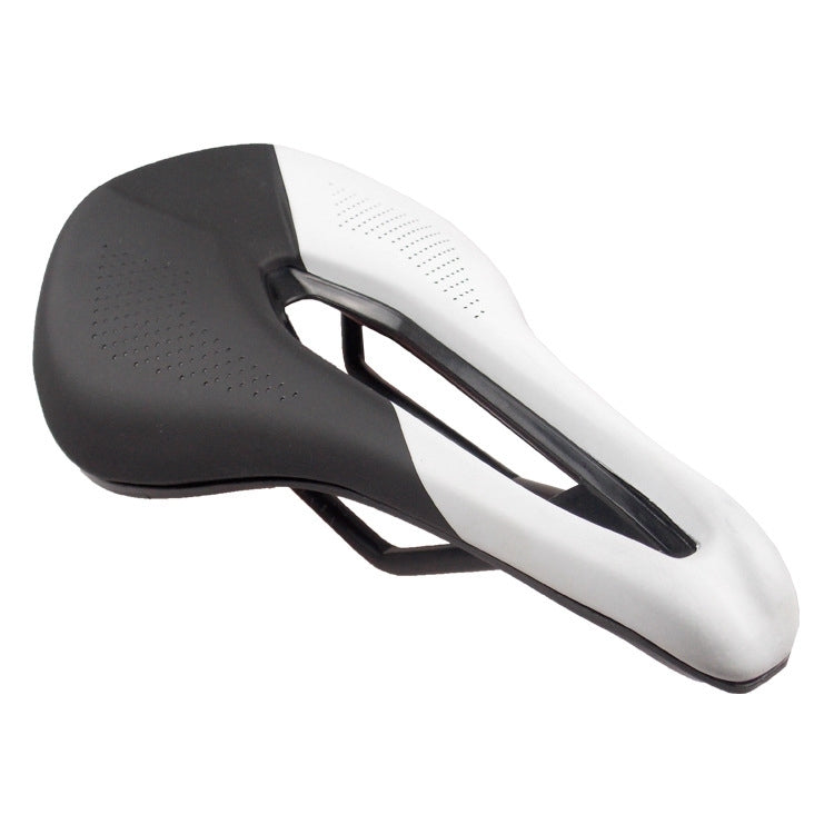 Skorter | BIKERSAY SZ001 Bicycle PU Leather Saddle Seat (Black White)