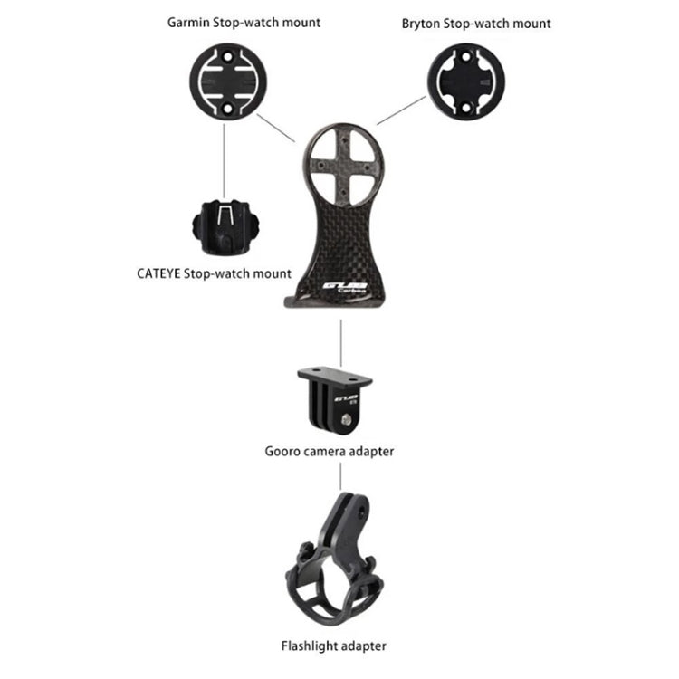 Skorter | GUB 693 Carbon Fibre Road Bike MTB Speedometer Holder